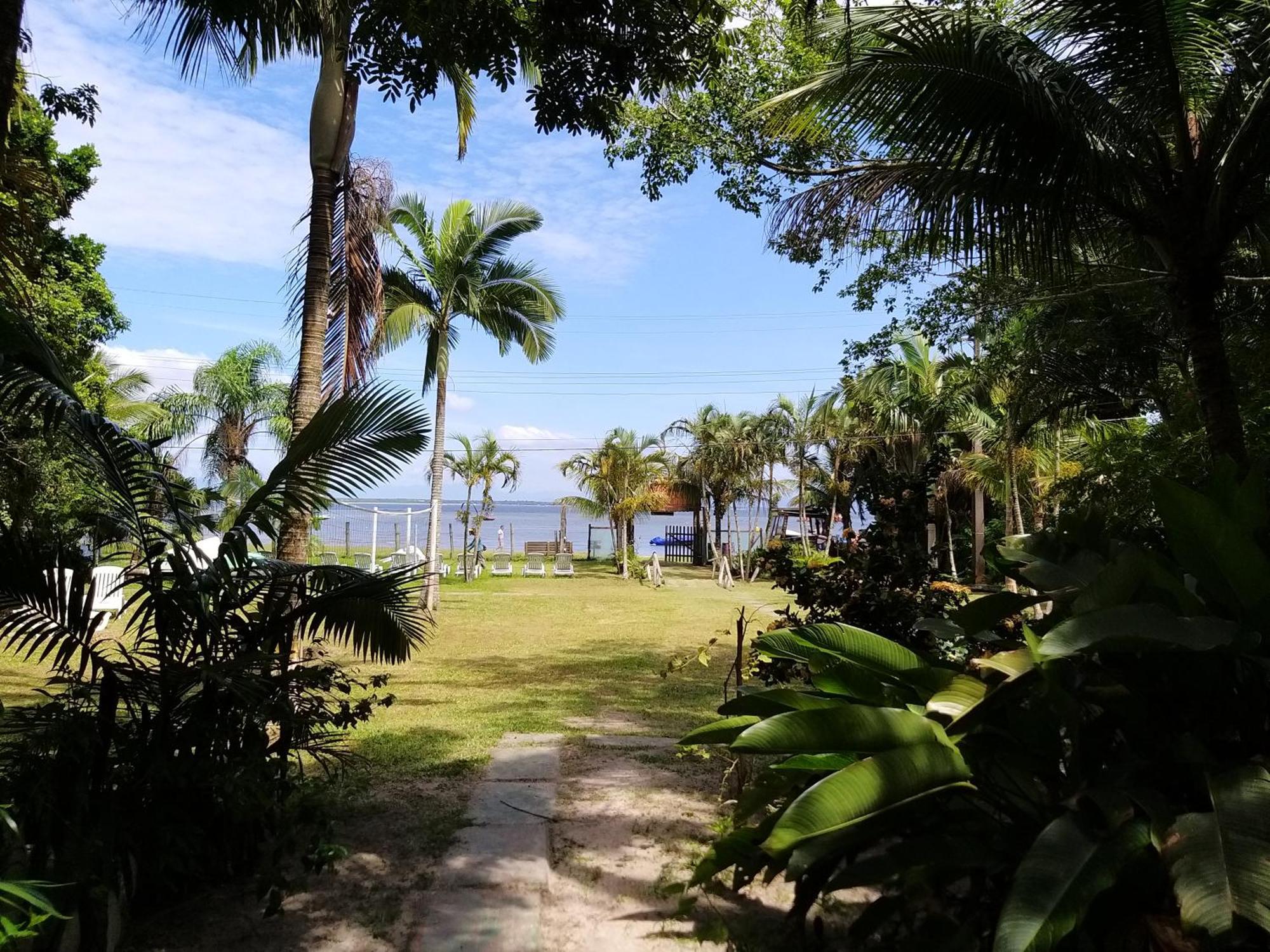 A Ilha Verde Hotel Pousada Na Praia Ilha do Mel Exterior foto
